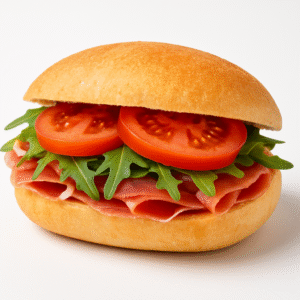 Crudo, Rucola, Pomodoro