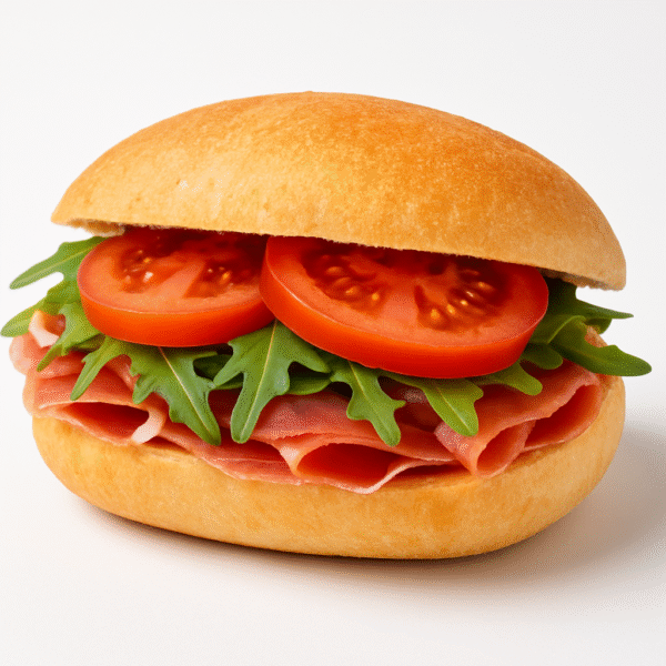 Crudo, Rucola, Pomodoro