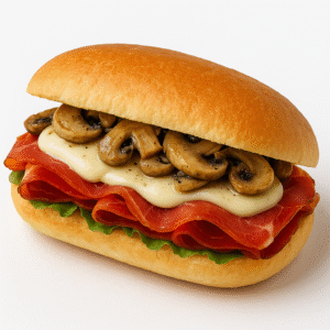 Speck, Funghi, Scamorza